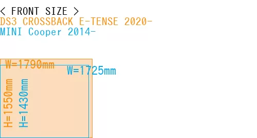 #DS3 CROSSBACK E-TENSE 2020- + MINI Cooper 2014-